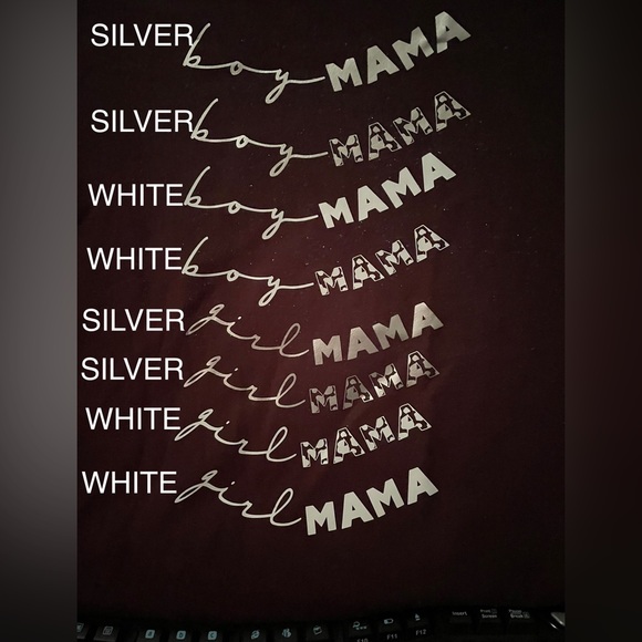 Black MAMA Customizable Sweatshirts - Picture 5 of 5